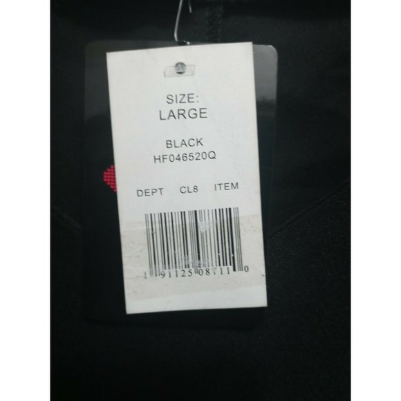 NWT Big Strike USA by HS Little Black Dress Mid-Thigh Ladies Size Large *NEW* - Picture 4 of 8